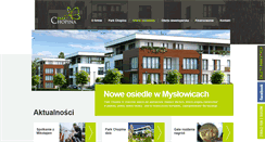 Desktop Screenshot of parkchopina.pl